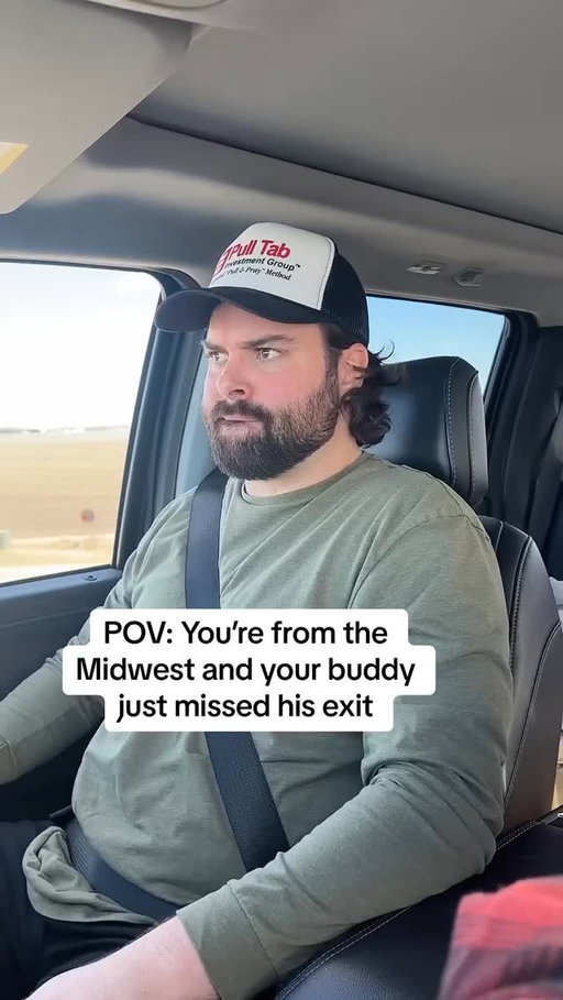 He takin the scenic route 🤷‍♂️