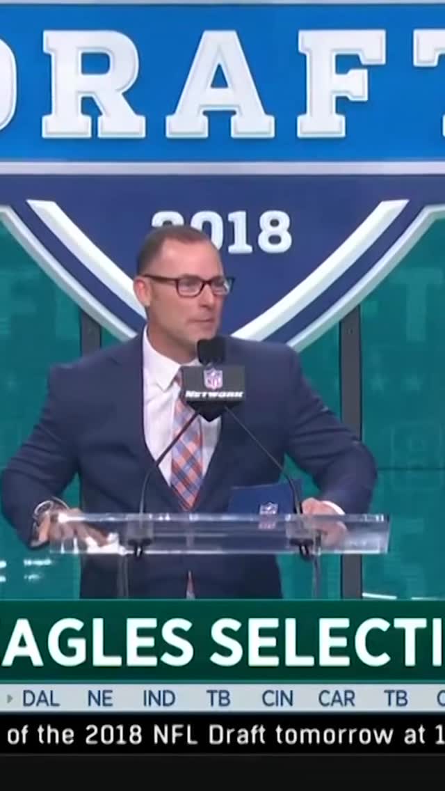 Start your week with the greatest draft pick announcement

📺: 2026 NFL Draft 4/23-4/25 on NFLN/ESPN/ABC