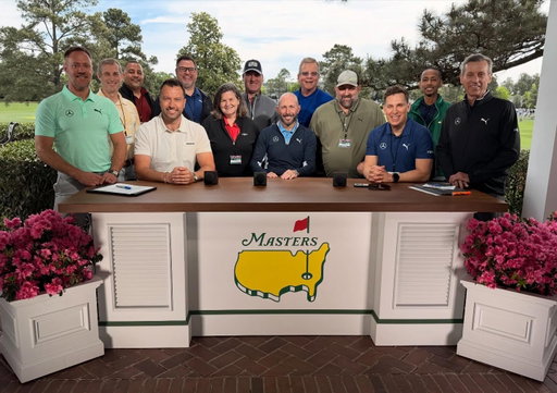 It takes a team to bring you The Masters and there are none better than this one. A pleasure and an honour to work with this group. Special shoutout to Jeff Long who timed this perfectly —  after 40some years, he starts his retirement today!!