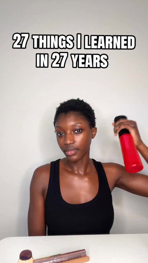 I turned 27, so I’m sharing some life lessons that hit hard and some life lessons I wish I knew sooner

Products Used:
@clarinsusa Dry Touch Facial
Sunscreen - Broad Spectrum SPF 50+ 
@urbandecaycosmetics brow blade and quickie
24hr concealer in shade 80NN 
@lorealparis paradise big deal mascara
.
.
.

#lifelessons #lifelessons #selfgrowth