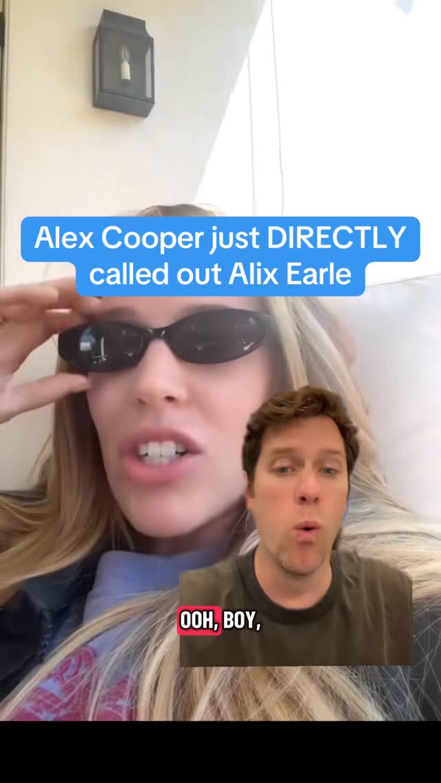 TEA TIME with the One Minute Man! Alex Cooper just DIRECTLY called out Alix Earle. She said stop with the passive aggressive subtweets and reposts, and specifically say what you gotta say. You can’t play in the mud and not get dirty!! If you’re gonna call someone the grim reaper and say she exploits women, you gotta put your name on that. Will be very interesting to see Alix Earles response. Either she has to get in the mud, or, she shuts up and it looks like you bent the knee.