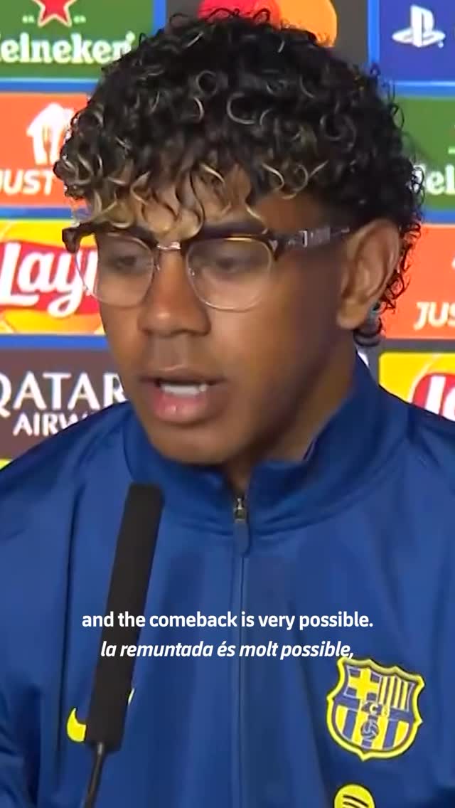 ❝We will give everything for this badge.❞

— Lamine Yamal