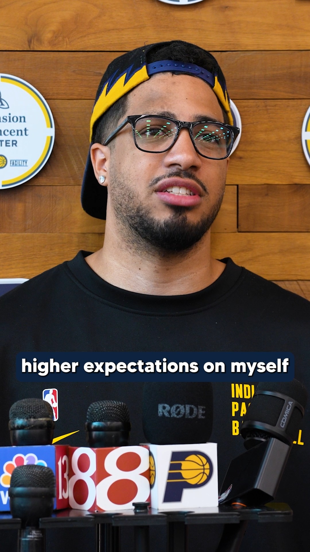 "I feel like I will be at the same level, if not better...I put higher expectations on myself than anybody."

Tyrese Haliburton looks ahead to next season during today's exit interview.