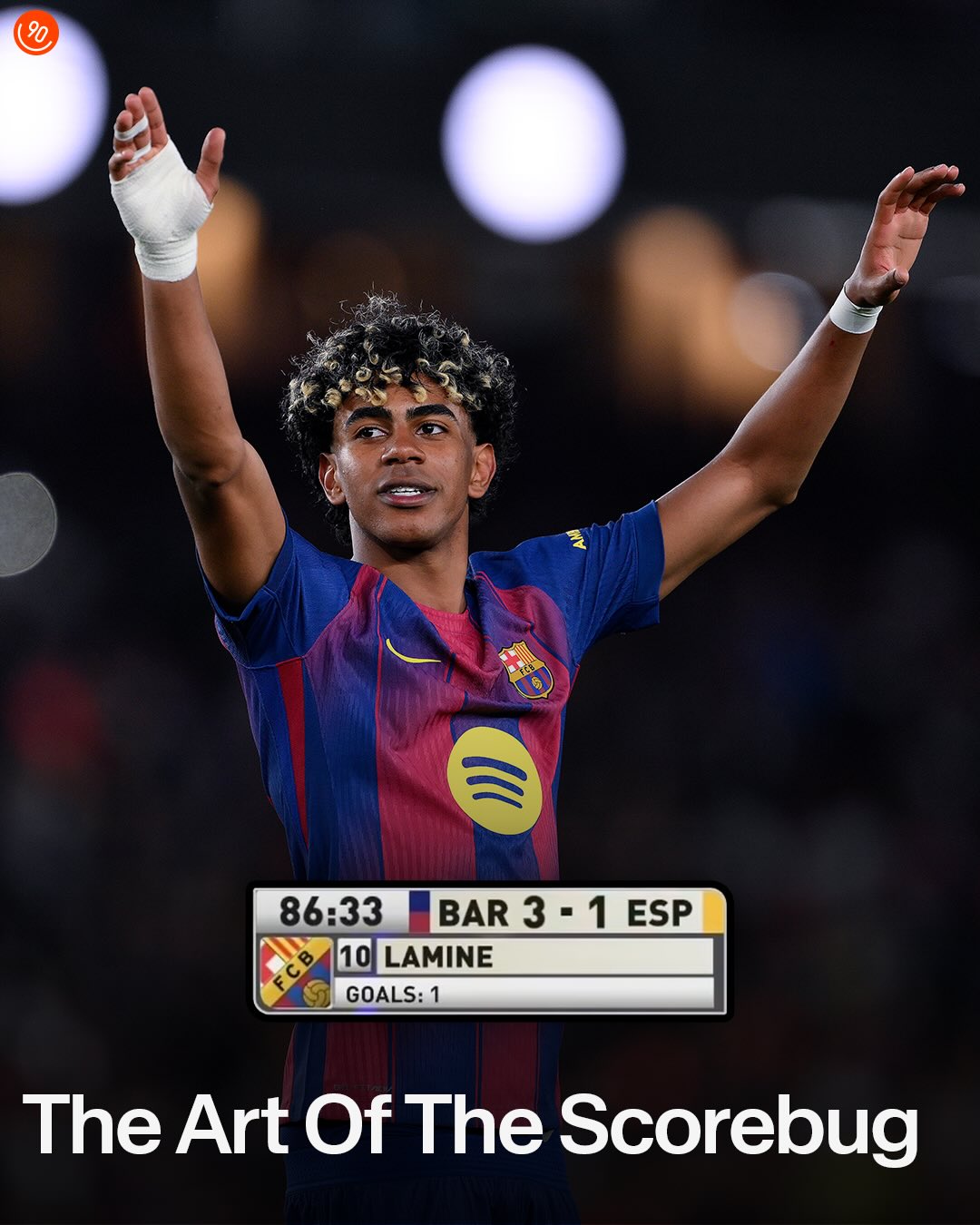 It’s about the little things in life. With La Liga making a one-off return to the old scorebug for their retro weekend, it had us reminiscing about all the scoreboards we’d spent time with over the years.

When the feature was first introduced to live football broadcasting by Sky’s David Hill in 1992, his boss described it as ‘the stupidest thing I’ve ever seen’. But thankfully, Hill ignored calls from his bosses to delete the box from the broadcast, and since then, they’ve developed in unimaginable ways.

During USA ’94, the bug was not only convenient for telling the score, but it was also convenient for getting high-paying sponsors’ screen time during the broadcast. 

Across major European competitions, the bugs have become synonymous with the leagues they represent, often even more recognisable than the players on the pitch. 

You can walk into a sports bar anywhere in the world and recognise the roar of the Premier League lion from the deep blues and greens of Ligue 1 in an instant and know that you’re exactly where you need to be.

Life is full of simple pleasures, but just like with door handles, cup holders and your first love, you don’t appreciate scorebugs until they’re gone…