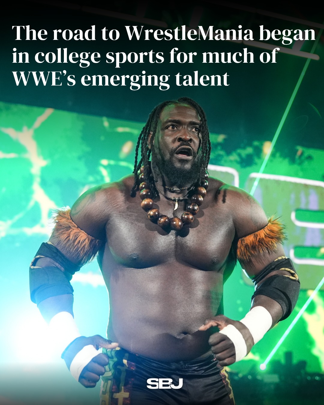 Former Alabama shot-putter Isaac Odugbesan is a prime example of a competitive journey that didn't end after college.

After receiving (and initially ignoring) a DM from a WWE talent scout, he took the leap from SEC champion to WWE hopeful through the company’s first NIL (“Next In Line”) class in 2021. 

Five years later, now known as Oba Femi, he’s a two-time NXT Champion and the first NIL athlete to compete at WrestleMania.

Femi is part of a growing wave of former college athletes  who are translating the discipline, adaptability and mindset developed in college sports into success in WWE.

The transition isn’t easy. Many athletes must learn entirely new physical skills and adapt quickly outside their comfort zones. 

But for those willing to take the risk, programs like WWE’s NIL pathway offer a rare second act — one that allows athletes to extend their competitive identity, explore new potential and perform on one of the biggest stages in sports entertainment.

📲 LINK IN BIO TO READ MORE