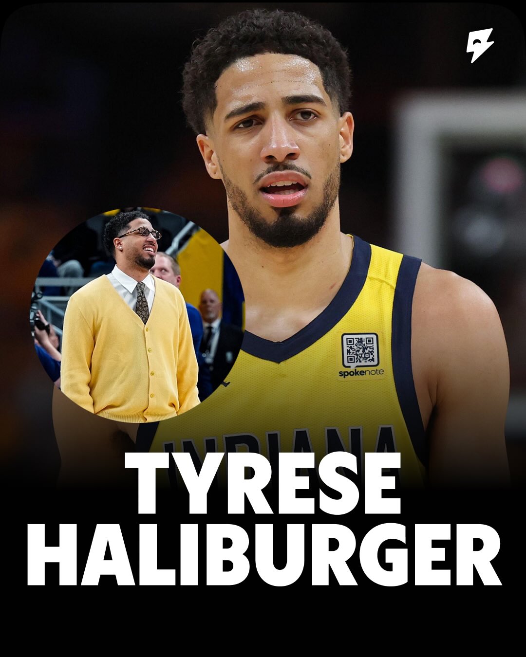 Tyrese Haliburton catching so many strays it's acc nuts😂

#nba #basketball #tyresehaliburton #pacers #indianapacers