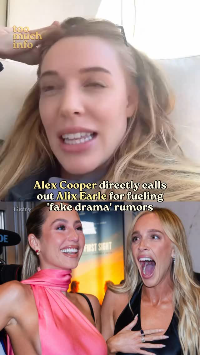 Alex Cooper is not playing around anymore 😭

Alex Cooper just called out Alix Earle, username tag in the caption and all, on TikTok, making it clear she’s been seeing everything about their rumored beef.

(🎥: Tiktok/FatherCooper)