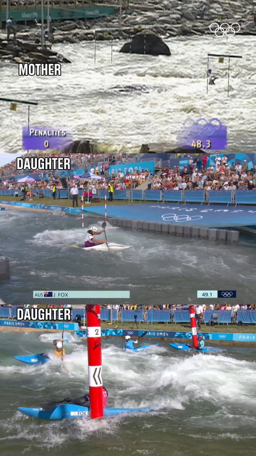 Like mother, like daughters. 🥹❤️

Myriam’s legacy lives on through Jessica and Noemie. A passion that didn’t just stay in the family… it shaped it. 💅

#Olympics #Kayak