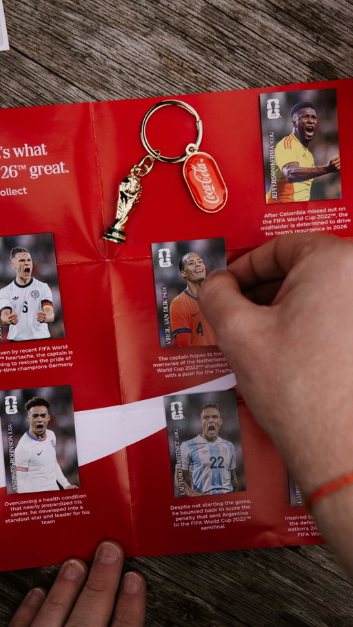 The HYPE is HERE 🙌🔥 

Grab a Coke to start collecting your Panini special stickers today! #AllTheFeels #CocaCola #Panini #FIFAWorldCup