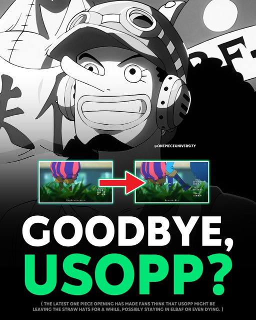 The latest One Piece opening has fans speculating that Usopp might leave the Straw Hats for a while, possibly staying in Elbaf or facing something more serious.

What makes this moment stand out is that every Straw Hat moves forward in the opening, while Usopp remains still, something we have never seen before. This feels especially important because Elbaf has always been tied to Usopp’s dream of becoming a brave warrior, making this arc a defining moment for his character.
