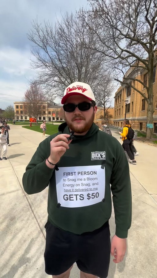 FOLLOW, SO YOU DO NOT MISS OUT ON THE NEXT ONE WE DO 📆🛴💸

Dm us to be featured on Snag Sundays 📥

#viral #bgsu #explore #snag #college