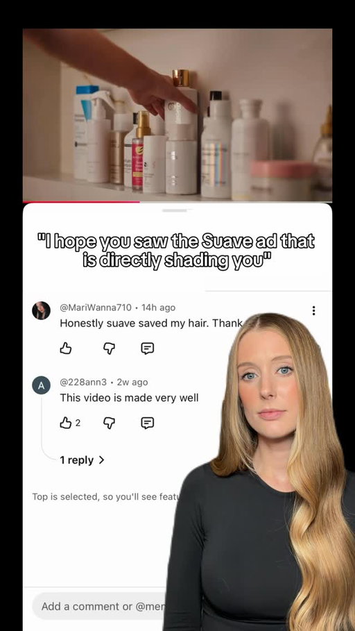 … well that felt strangely personal 😭 

#abbeyyungmethod #haircare