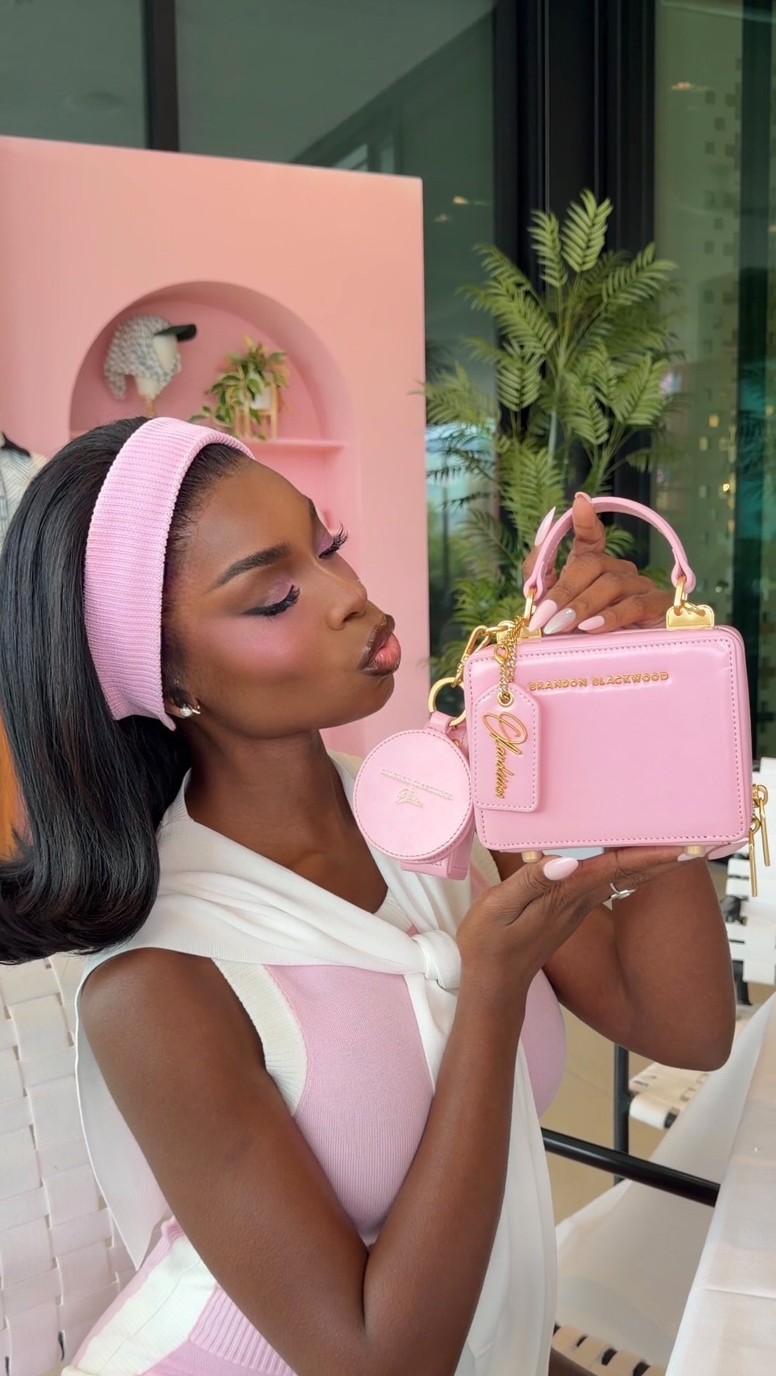 Rooted in where we come from, supported from day one, carried into where we’re going. Stitched with love. This one’s for family, for culture, for us. 

Olandria x Brandon Blackwood coming soon 🌸🎀