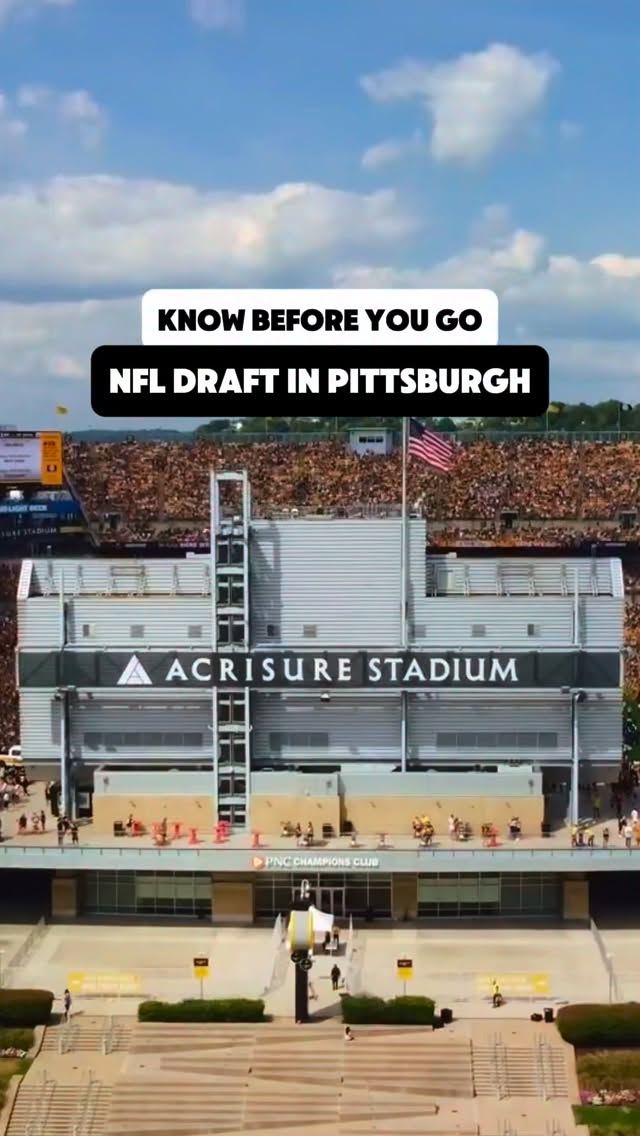 Pittsburgh, are you ready? The 2026 NFL Draft is coming in hot! 🏈🔥

Planning to attend? Entry is FREE and fans can register and access the event by downloading the NFL OnePass app to receive their QR code. 📲 (If you haven’t signed up yet… now’s your sign 👀)

Three days. One iconic city. Here’s what to know before you go 👇👇

🎉 The NFL Draft Experience will take place at Point State Park and will be open all three days—packed with interactive games, photo ops, player appearances, and more! 

📍 The Draft Theater (main stage) will be located on the North Shore outside Acrisure Stadium, where all 32 teams will make their picks live. Expect big screens, high energy, and can’t-miss moments.

🎶 Beyond the picks, you’ll find free concerts, fan activations, and events happening throughout the footprint all weekend long.

🍽️ Come hungry — local food vendors will be bringing the best of Pittsburgh’s flavors to the experience.

🚉 Getting there: We highly encourage using public transportation, rideshare, or pre-booking garage parking to make your trip as smooth as possible.

⏰ Draft Experience Hours:�April 23–25 (times vary by day so be sure to check OnePass for details!)

🌆 Draft themed events and activations will pop up all across the city — so plan to explore a little!

👉 Want all the details? Head to our NFL Draft FAQ page at the link in bio to plan your visit! 

#NFLDraft #Pittsburgh #VisitPITTSBURGH #2026NFLDraft #forgeon
