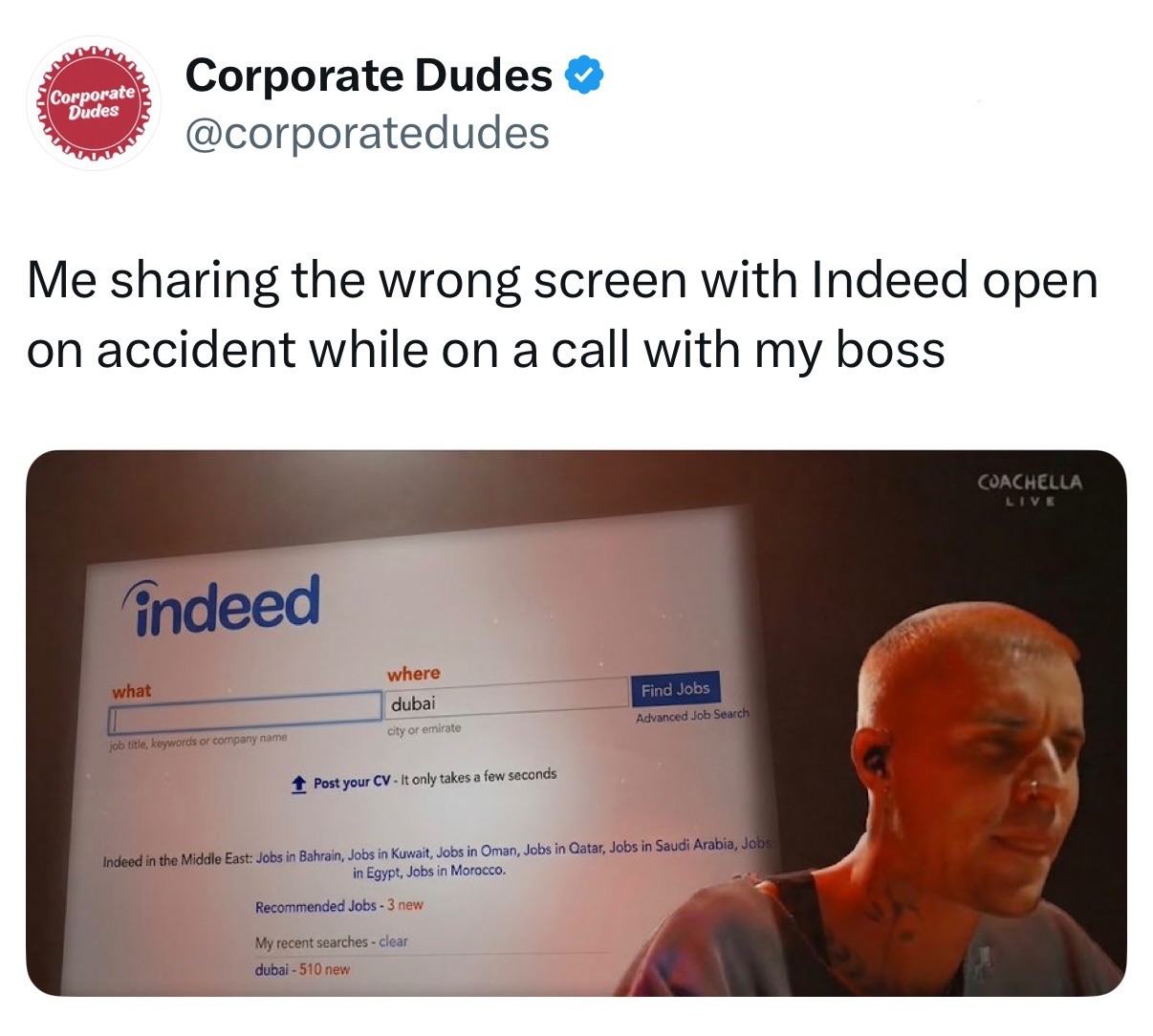 Justin Bieber did his Coachella set with a MacBook watching his old videos on YouTube

He was basically karaokeing whatever comes to mind from his searches

No setlist, just whatever he finds on YouTube. A few videos have even had to buffer. 😂

Lot of controversy over him getting paid $10M for this with people calling it “lazy”

Honestly I thought it was sick