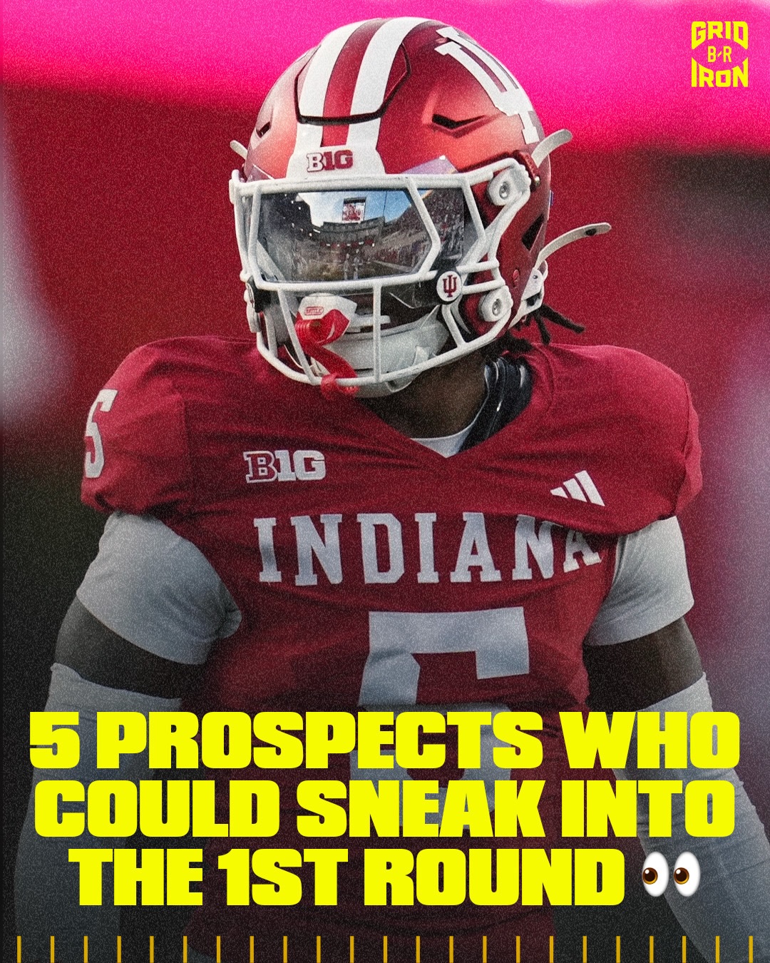Five prospects who could sneak into the top round of the 2026 NFL draft 1️⃣