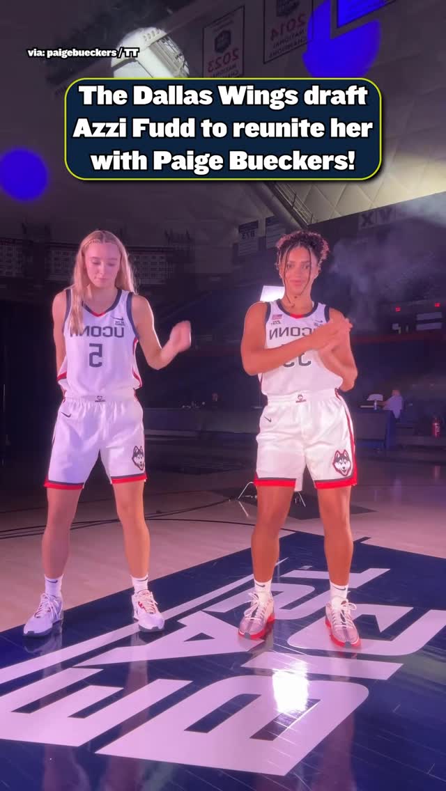 AZZI FUDD AND PAIGE BUECKERS ARE REUNITED IN THE WNBA 😤😤

#WNBA | #DallasWings