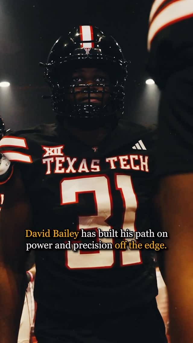Who’s drafting Texas Tech EDGE David Bailey?

2026 NFL Draft – April 23-25 on NFLN/ESPN/ABC
Stream on @nflplus