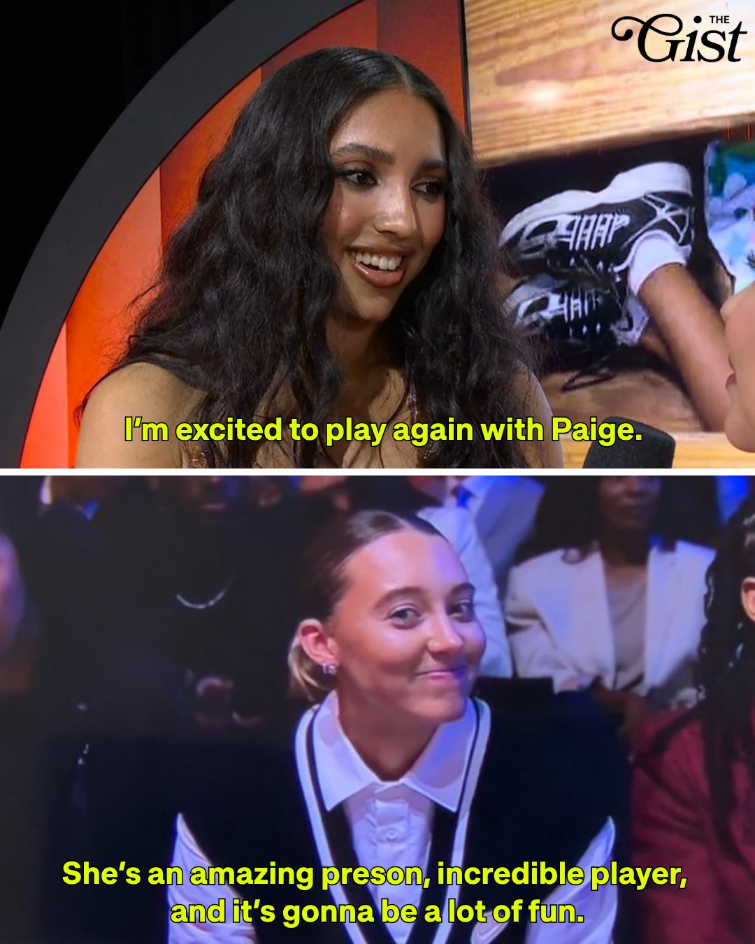 Can't wait to watch these two play together again. 🥰⁣
⁣⁣
With the first overall pick of the 2026 WNBA Draft, the Dallas Wings have selected UConn guard Azzi Fudd. ⁣🏀⁣
⁣
#womenssports #basketball #wnba #azzifudd #paigebueckers