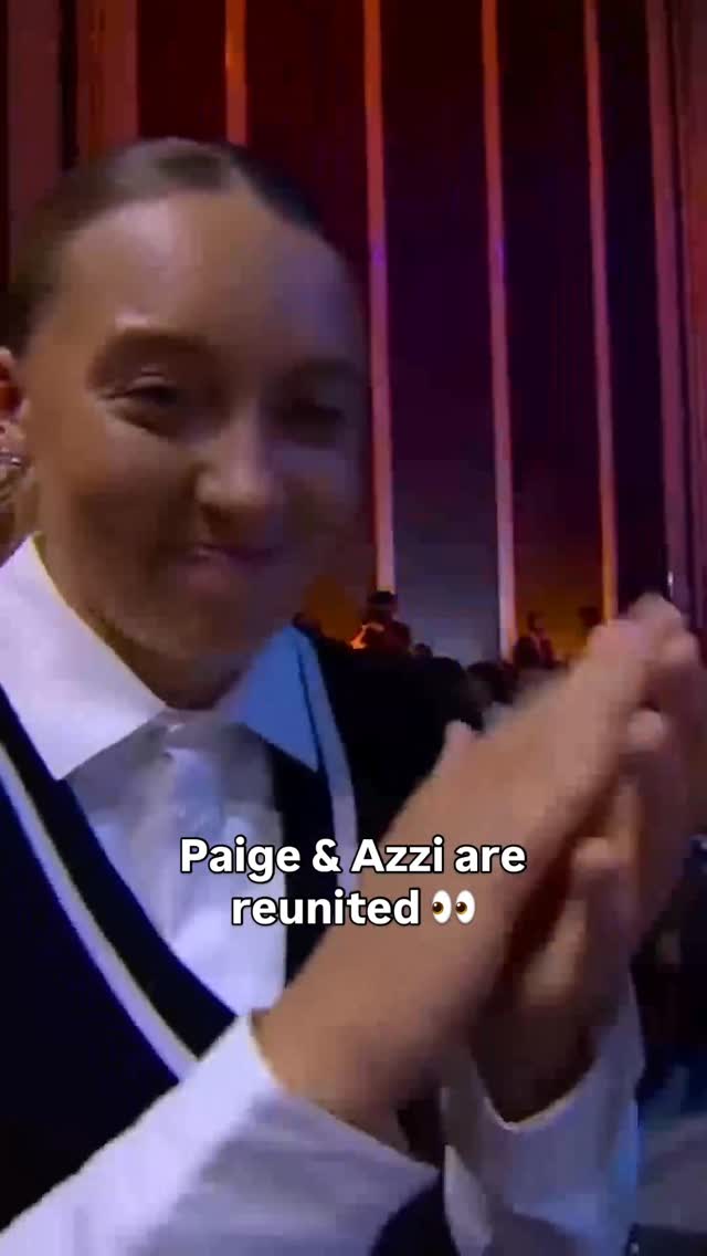 Paige Bueckers is pumped to reunite with her UConn teammate Azzi Fudd in Dallas 👀

#WNBADraft