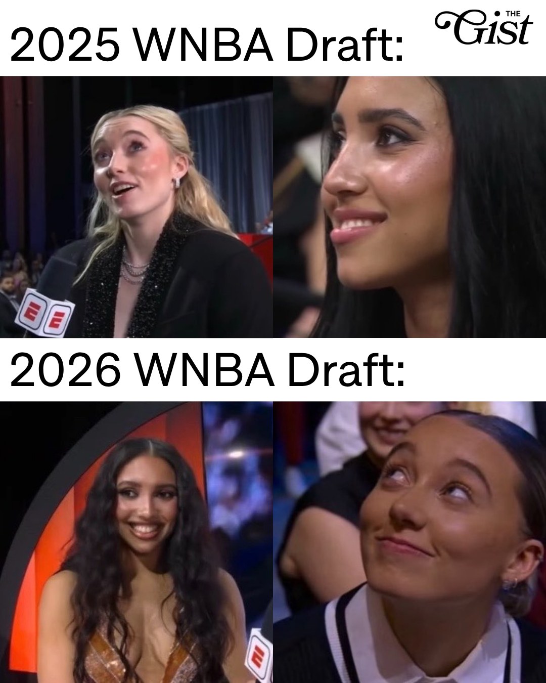 These two. 🥹❤️⁣
⁣
Paige Bueckers and Azzi Fudd will play together once again, this time for the Dallas Wings. 🏀⁣
⁣
#womenssports #basketball #wnba #azzifudd #paigebueckers