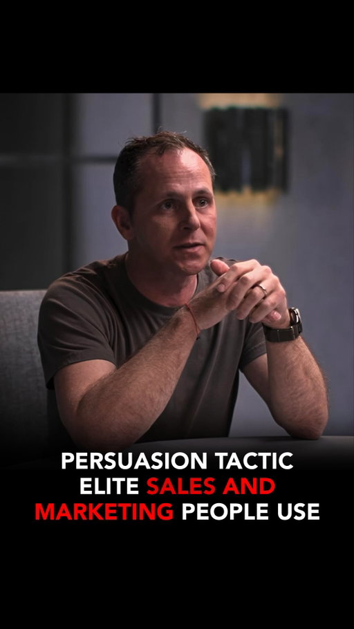 Most people think persuasion is about saying the right thing.

In reality, it’s often about what you don’t say.

Instead of fully explaining an idea, you give people two clear pieces of information that naturally fit together… and let them connect the dots themselves.

When someone arrives at a conclusion on their own, it feels like their idea, not yours.

And people trust their own ideas more than anything you could tell them.

That’s what makes this tactic so effective in sales and marketing.

Speaker: @chasehughesofficial 
Podcast: @thediaryofaceopodcast 

Follow @biz.insider for more applicable business tips.