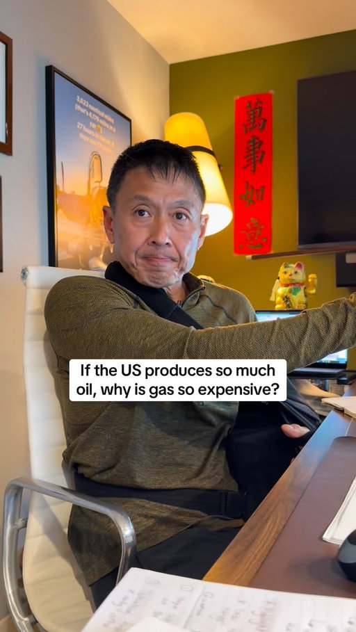 If the US produces so much oil, why is gas so expensive?