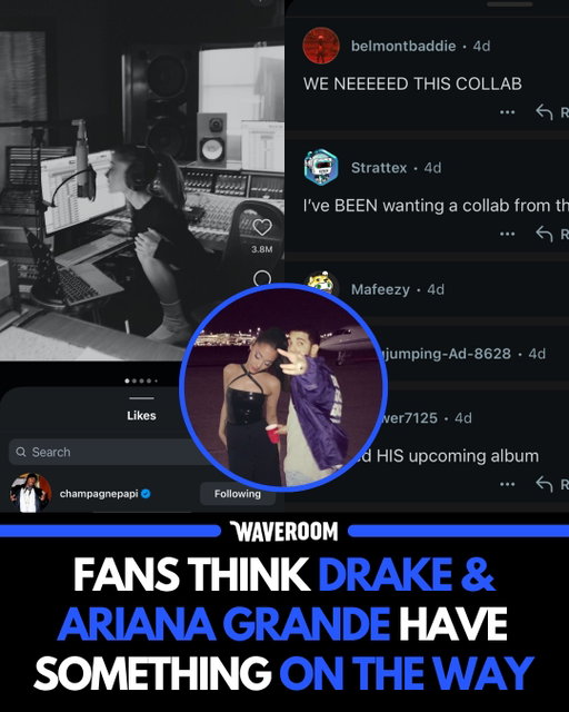 Follow @waverooom & @waveroom.toronto for more Toronto content! 

Drake x Ariana Grande?? 👀

The Toronto superstar was just seen liking Ariana’s latest studio post as she gears up for her 8th album… and now fans are connecting the dots. We’ve never gotten a track from these two before… but if this is a sign, it might finally be time.

DM us your videos/photos to be featured on the page!

We aim to keep our space respectful. Hate/racism comments are not tolerated and will be removed to the best of our capabilities.

🏷️ #waveroom #waveroomtoronto #toronto #canada #mississauga