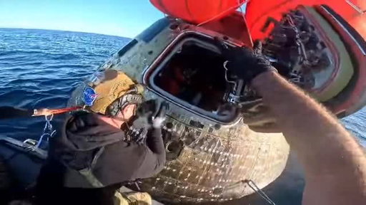 Jesse, Steve, Laddy, and Vlad….such an incredible feeling to welcome you aboard Integrity after a nearly 700,000 mile journey. Forever thankful for your service to our crew and the nation.