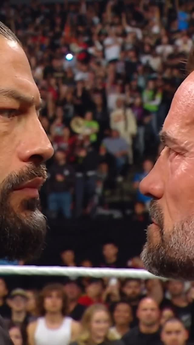 SUNDAY. PUNK vs. REIGNS. WORLD HEAVYWEIGHT TITLE. This is exactly why you don’t wanna miss #WrestleMania in @vegas. #WWERaw