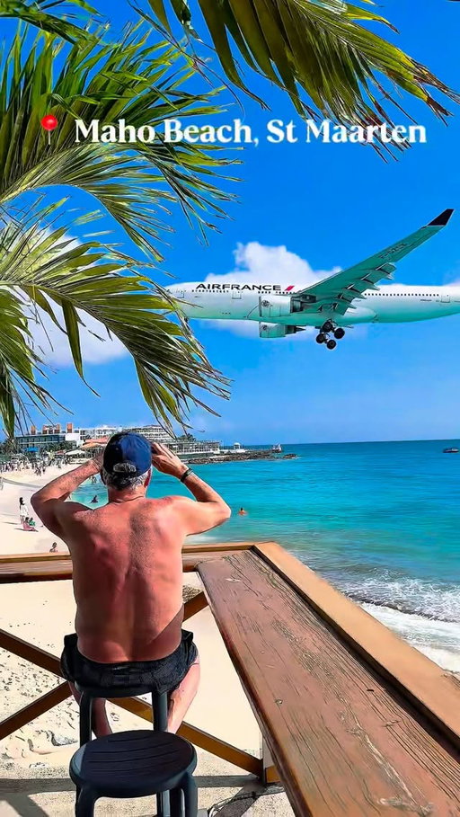 📍 Maho Beach in St. Maarten is one of the most iconic beaches in the world, known for the low-flying planes that pass just overhead as they land at Princess Juliana International Airport. 

For the first time ever, Southwest Airlines recently launched their new daily direct international service from Orlando International Airport (MCO) to Princess Juliana International Airport (SXM), adding the island of St. Maarten to the map of tropical destinations it serves across the Caribbean, offering over 37 beaches, diverse cultural influences, and a globally recognized culinary scene. It’s just a three hour trip from Orlando so check it out soon and follow @tastychomps for more !!