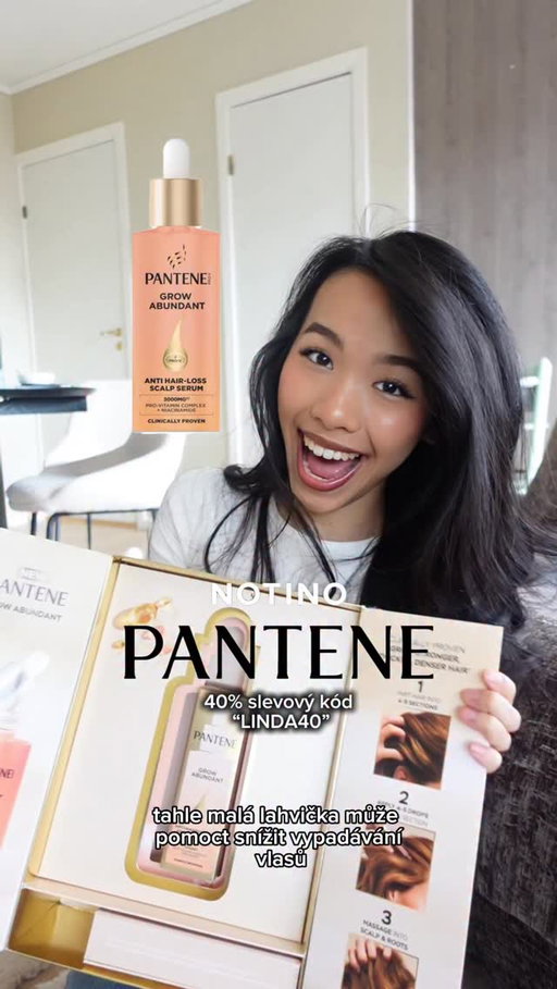 Placená spolupráce s Pantene
Holky, upřímně – vůbec jsem neřešila pokožku hlavy, dokud jsem nezačala víc řešit vypadávání vlasů 😅
Teď zkouším řadu Pantene Grow Abundant, která je zaměřená právě na pokožku hlavy a obsahuje antioxidanty, niacinamid a Pantene Pro-V komplex. Má pomoct zlepšit její stav a tím i snížit vypadávání vlasů.
Jsem strašně zvědavá, jaké uvidím výsledky, takže vás určitě budu průběžně updateovat 🤍
Najdete na @notino_cz se slevovým kódem: LINDA40
#Pantene #PanteneHair #GrowAbundant #protiVypadavaniVlasu
