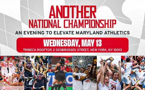 The Terps are headed to New York City! 🐢

Join us May 13 at Tribeca Rooftop for Another National Championship — an evening celebrating Terp history and the future of Maryland Athletics.

Featuring Maryland legends like Juan Dixon, Steve Blake, Lonny Baxter, Crystal Langhorne, Greivis Vásquez, Joe Smith, Buck Williams, Derik Queen, Shawne Merriman, and more.

Exclusive auction experiences and unforgettable moments await.

 🎟️ Secure your spot. Link in our bio!