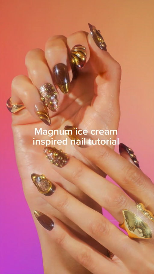 This @MagnumIceCream Coachella set deserved a moment 🍫✨

Breaking down how I brought it to life so you can recreate it at home , or shop the limited edition set at magnumicecreamnails.com ( link in bio)

#magnumpartner
