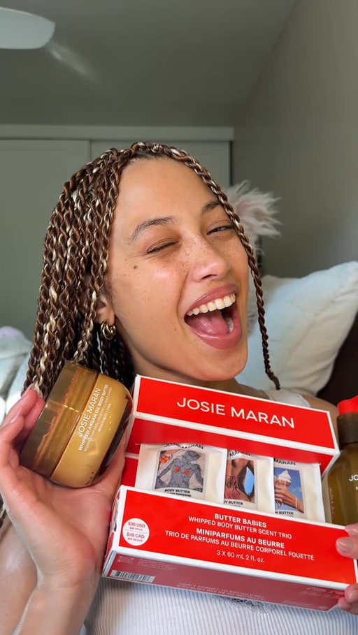 The only body care I’m picking up during the Sephora Sale is @josiemaran 😻✨

If you know anything about me, you know that this is truly my favorite body care brand. I’m doing a little scent combo today, I used their body wash in Topless Tangerine and body butter in Vanilla Vibezzz🤍