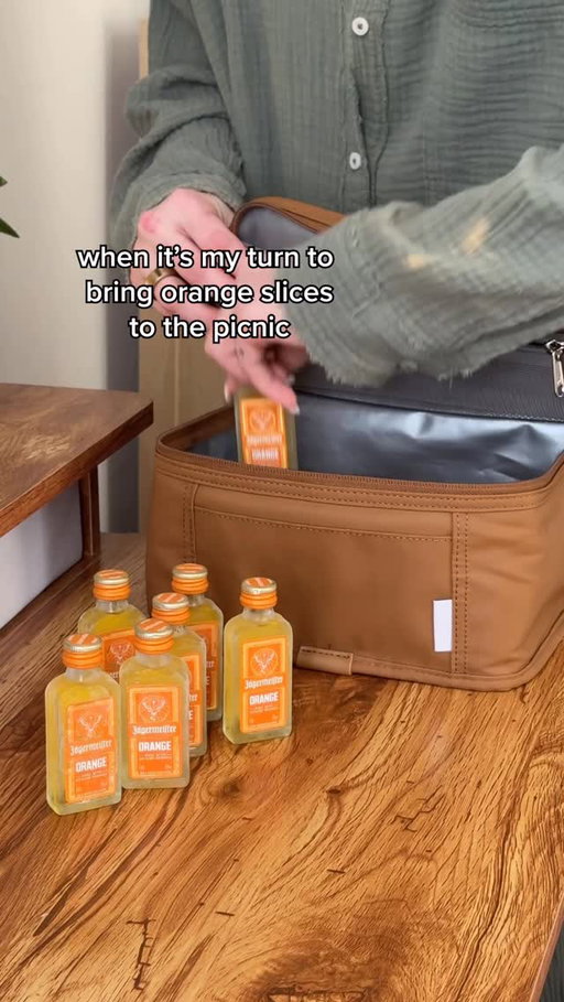 Orange you glad you were invited to the picnic.