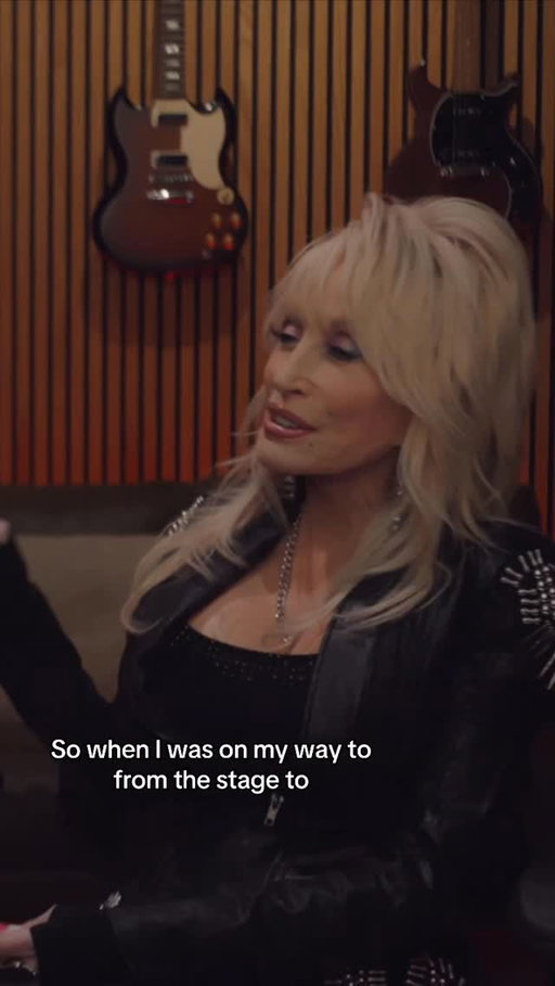 Incredible moment listening to @dollyparton share the story behind writing “Jolene” 💖 Can’t wait for you to hear “Son of Jolene” out Friday! #sonofjolene #dolly #jolene #countrymusic
