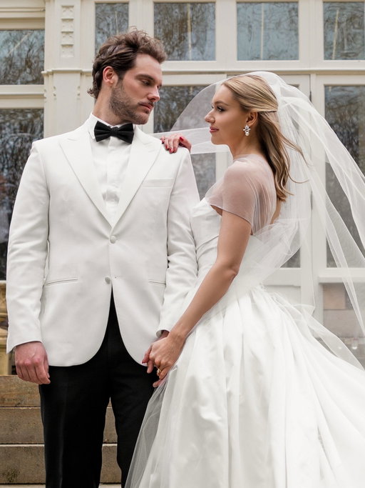 It had to be you…
4th April 2026 🤍 the best day of our lives!

Dress bespoke @savannahmillerbridal 
Earrings @jenniferbehr 
Photography @aisleglam 
Lots more details to come! 💫