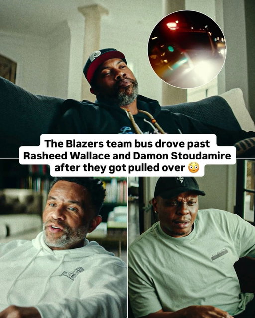 “Dog, who comes down the road? The team bus.”

Rasheed Wallace and Damon Stoudamire recall the time they got pulled over in a yellow Hummer — and the Portland Trail Blazers’ team bus drove right by.

Untold: Jail Blazers is now playing.

#nba #portland #trailblazers #portlandtrailblazers #basketball