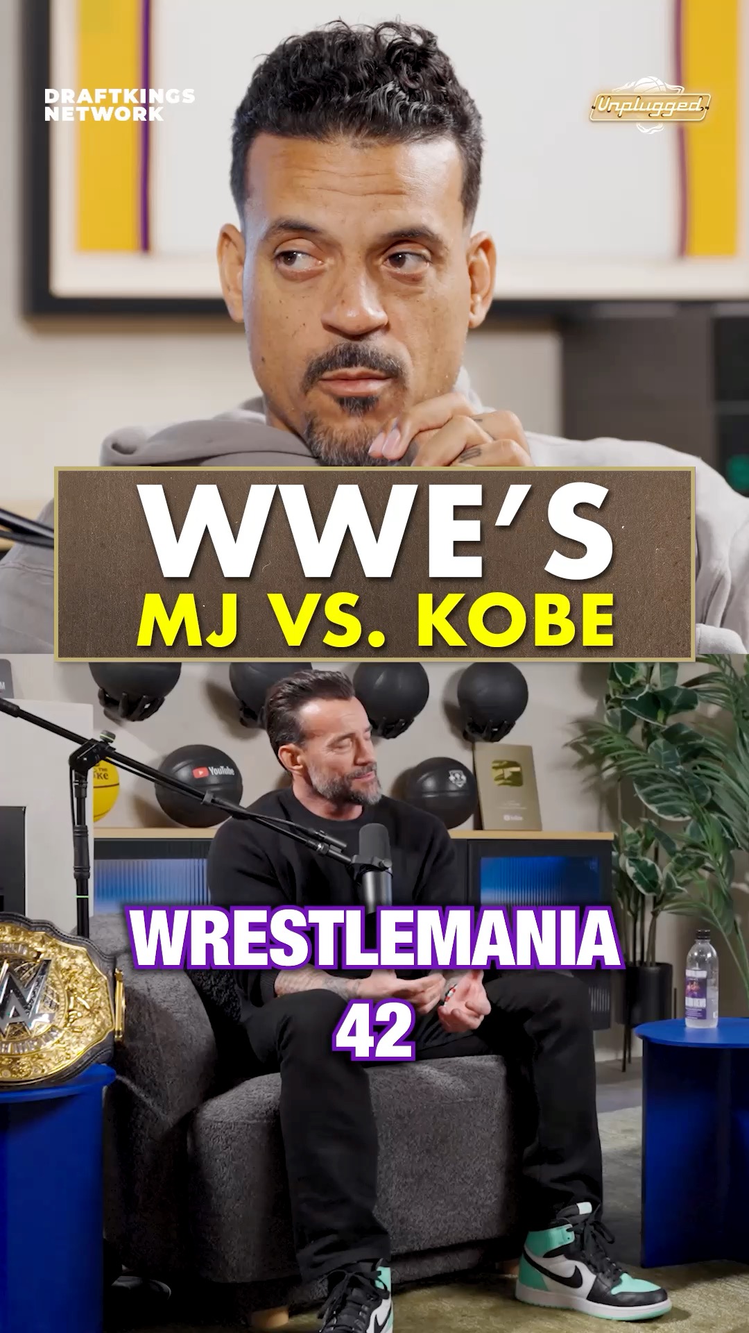 WWE’s Jordan vs. Kobe moment 👀

CM Punk previews the biggest match of his life vs. Roman Reigns at WrestleMania 42 🔥