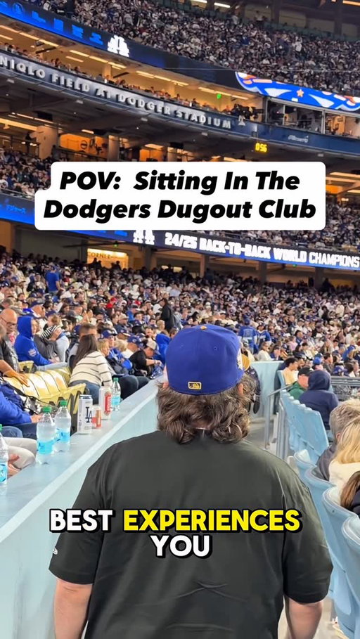 The Dodgers Dugout Club is one of the best experiences I’ve had watching a game at the stadium. You get a special entrance so no line outside the stadium, nice for giveaway games. Awesome all-you-can-eat buffet and all-you-can-drink (non-alcoholic beverages) included with your seats which are right next to the field. In-seat food and beverage service. Air conditioned lounge and dining area. Private bathrooms. Like or share this with a friend who should get you Dugout Club seats to see a Dodgers game. ✌️😎🏟️ #Dodgers #losangeles #dodgerstadium #dodgersdugoutclub #ladodgers