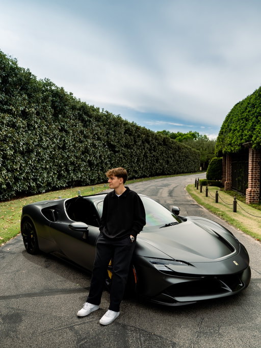 Today is the day I purchased my dream car, a Ferrari SF90 Spider.

It's crazy to think I've been competing & streaming for the past 8 years & you guys still show love to me on a daily basis, I know I say this all the time but thank you to every one of you for riding with me ever since I was 13, now that i'm 21 years old my new goal other than winning a FNCS, is inspiring & giving as much knowledge as I can to help you guys achieve your goals & dreams 🙂  new vid on my yt of the car reveal , love u guys