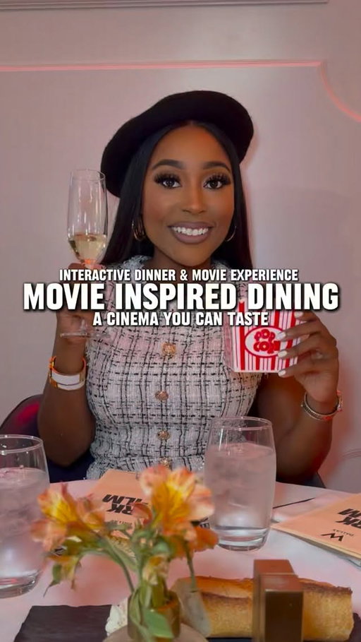 Interactive Dinner & Movie Experience in Dallas 🎥🍿

What if the food from your favorite movies was brought to life? @ForknFilm turns iconic movie moments into a full multi course dining experience, with every dish served in perfect sync with what’s happening on screen. The featured film was Ratatouille, which made it even more fun seeing each scene come to life through the food. You’re not just watching the movie, you’re tasting it.

Here’s What We Tried:
🍿 Movie Popcorn
🥗 Salade Composée
🥔 Potage Paris
🧀 “Gusteau Was Right”
🍄‍🟫 Champignon Farcis
🍗 Plat du Chef
🍅 Ratatouille
🍮 Crème Brûlée

Featured Drink Pairings:
🍾 Complimentary Champagne
🍸 “Ahh It’s a Rat!!!” Specialty Cocktail
🍷 Syrah wine

📅 Upcoming Event Dates:
May 8th
May 9th
May 15th
May 16th
May 23rd

Add this to your list of things to do in Dallas. Perfect for a date or ladies night. Would you try it?

📍@villaazurdallas | @wdallas
2440 Victory Park Ln, Dallas

#ThingsToDoInDallas #DallasInfluencer #DallasContentCreator #DallasDateNight #DallasFoodie