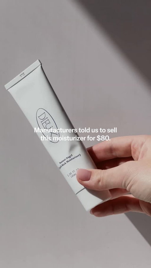 We’re always working to do Dieux better. That’s why we price our skincare based on what it should cost, not what we think we can get away with, and stay transparent every step of the way🤍