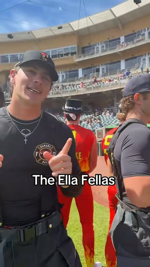 Thank you @ellalangleymusic for this Banger we love you! #ellalangleymusic #ellafellas #countrymusic #baseball #freighters