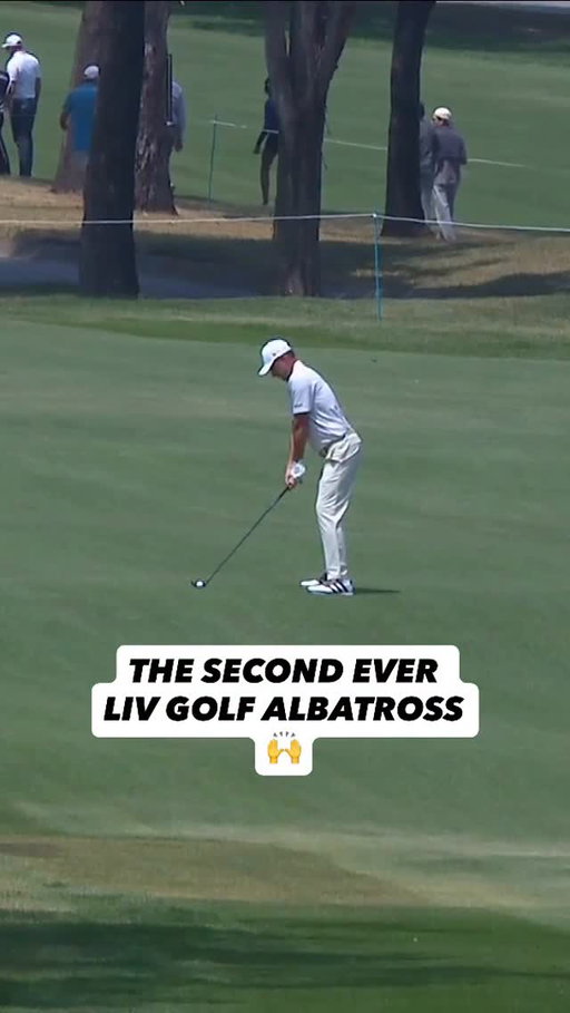 Last time out in Mexico City @richbland478 made albatross from 253-yards 🤯

⏪ LIV Golf Mexico City 2025

#LIVGolfMexicoCity @cleeksgolfclub