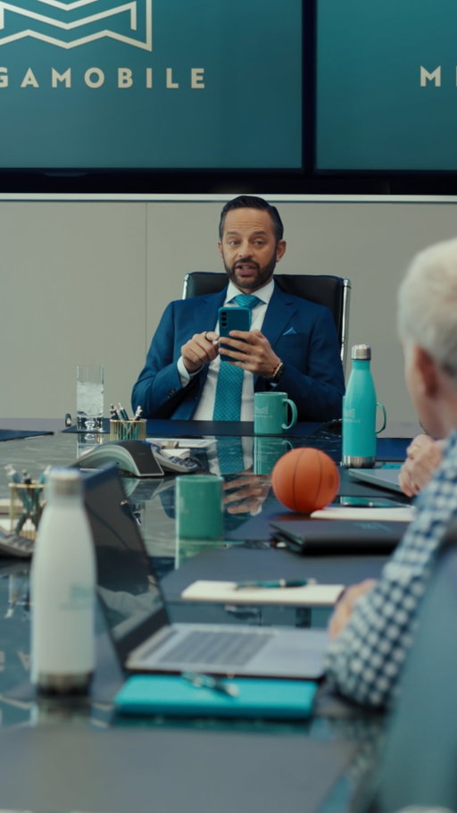 The only thing they’re giving away for free at MegaMobile is a conference room full of “booooooooooos.”