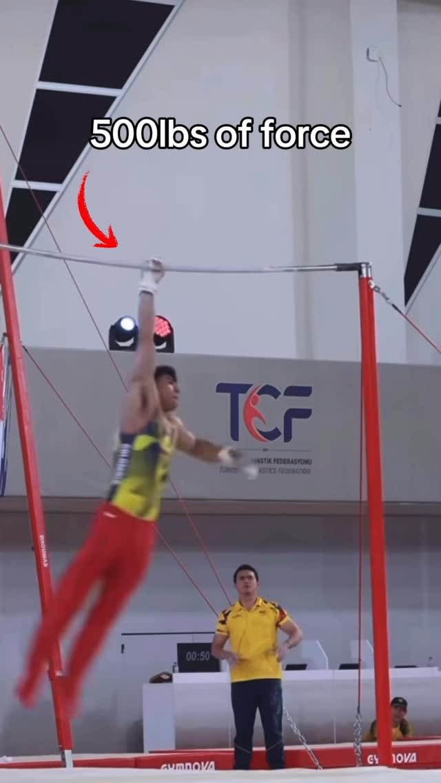 He shocked himself 🤯

#olympics #gymnastics #gymnast #sports #olympic