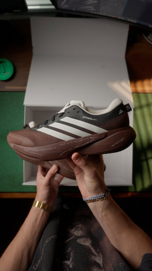 Do you agree? 🤔

I'm really looking forward to putting some miles on these bc SFTM did their thing 😮‍💨🤌

Available now via adidas for $150