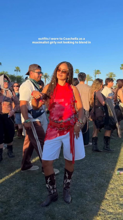 What I wore to the influencer Olympics🏆

Which was your fave? 

#coachella #coachella2026 #coachellaoutfits #coachellaweekendone